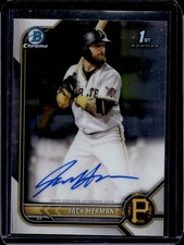2022 Bowman Chrome Prospect Autographs Jack Herman