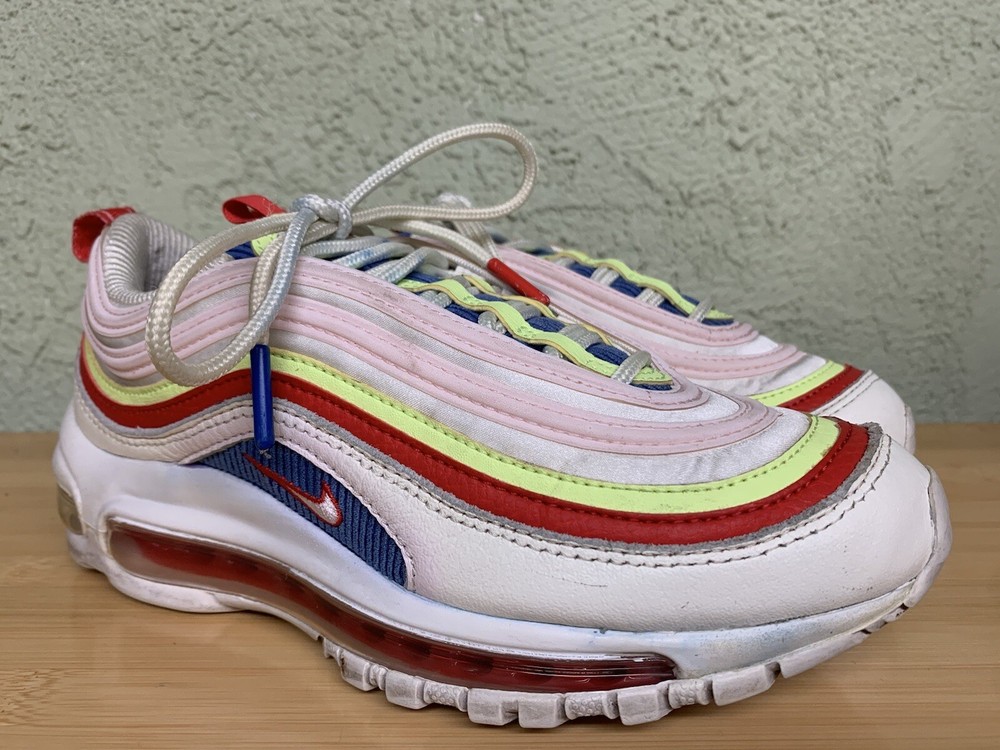 Nike Air Max 97 SE Arctic Pink Volt Glow Women's Size 5.5