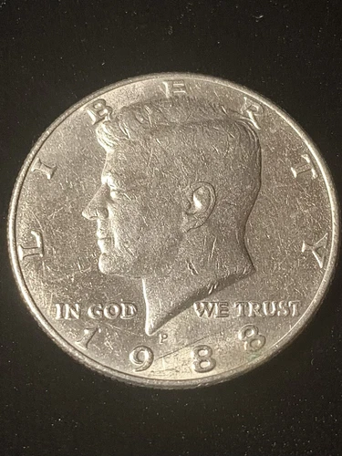 1988 P Kennedy Half Dollar AU *Nice Coin FAST SHIPPING