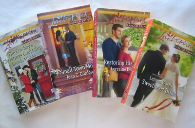 Harlequin Love Inspired LARGER Print Paperback Romance Books- YOU CHOOSE TITLE