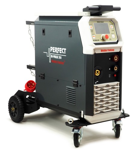 SET PERFECT™ 250Amp 4in1 MIG/MAG WIG Bi-Pulse Synergie Schweißgerät 4 Rollen - Bild 2 von 11