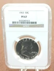 1963 Franklin Half NGC PF67 [022WEJ]