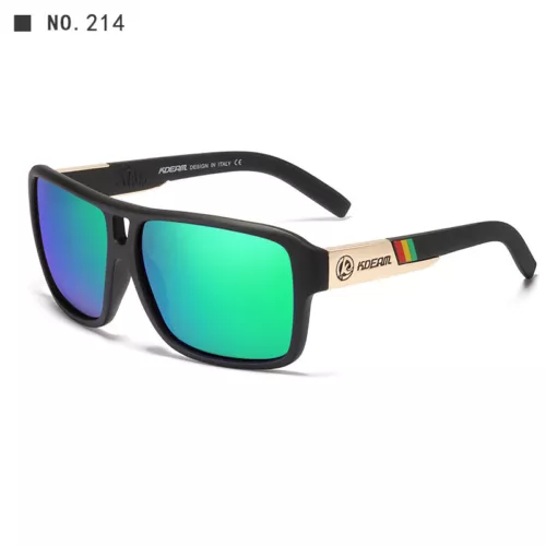 KDEAM Square Sport Polarisierte Sonnenbrille Herren Outdoor Angeln Fahren Brille