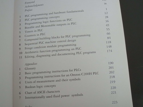 Automation with Programmable Logic Controllers - P Rohner 1996 - Picture 3 of 4