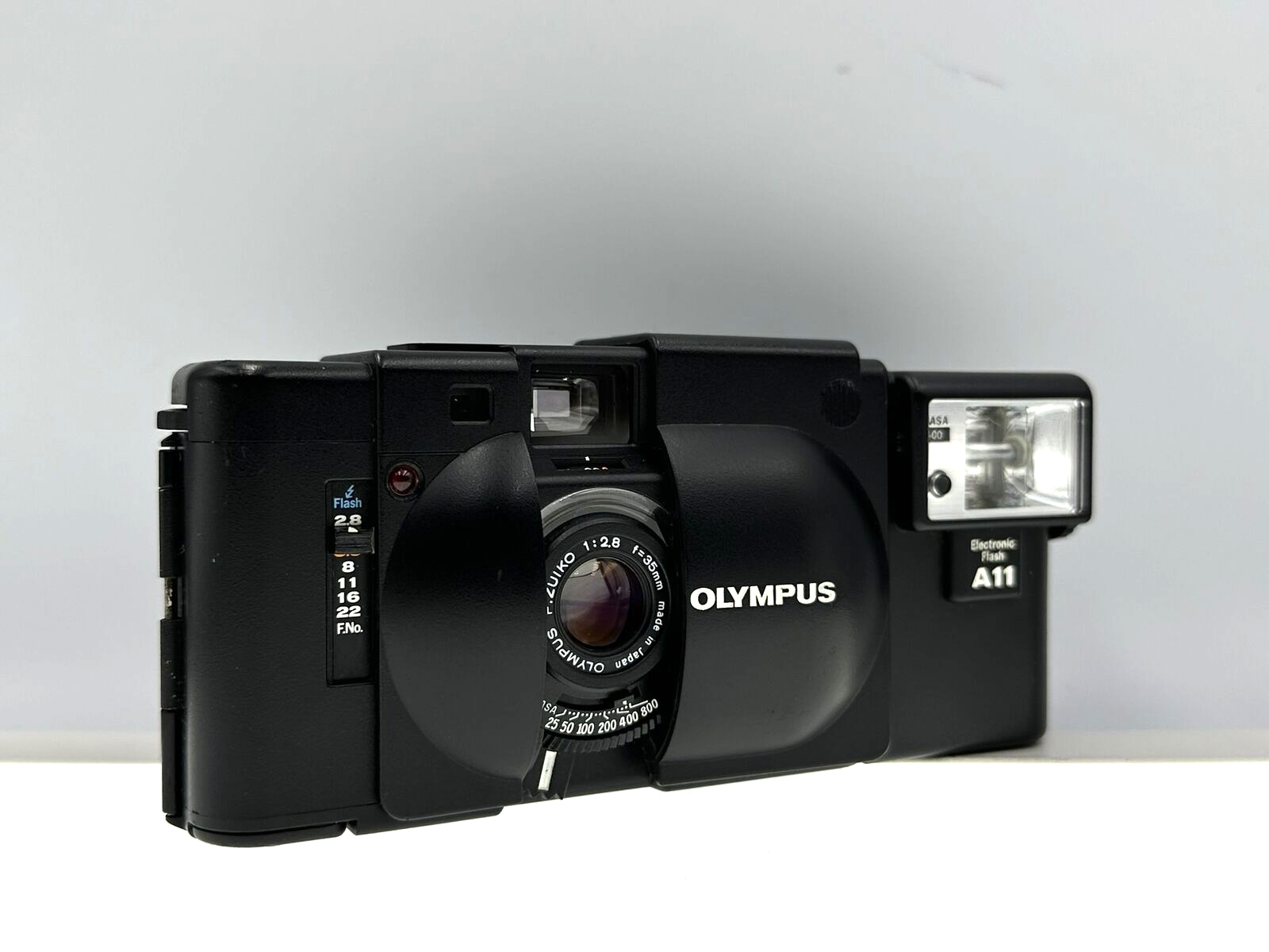 **Mint** Olympus XA Rangefinder Film Camera 35mm F2.8 w/ A11 Flash From