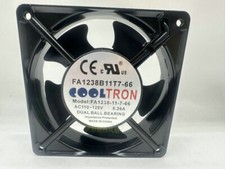 1 PCS COOLTRON Fan FA1238B11T7-66 AC100-125V 12038 12CM aluminum frame fan