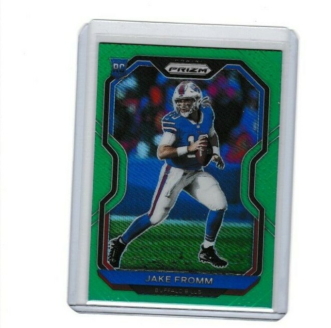 2020 Panini Prizm Green Prizm Jake Fromm RC 310
