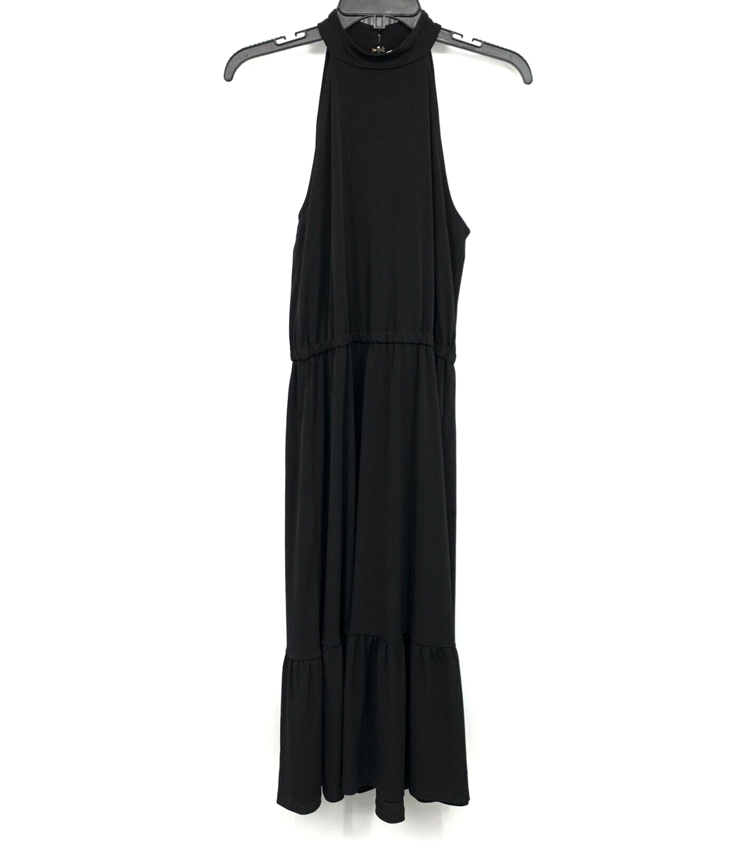 halter neck evening dress pattern GLS Black Prom Long Dress Evening Party Gown - Halter Sweetheart Neckline main image 0