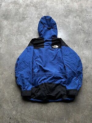 Vintage 90s The North Face Jacket Mens Large Blue Hooded Vintage 90s The North Face Jacket Mens Large Blue Hooded
