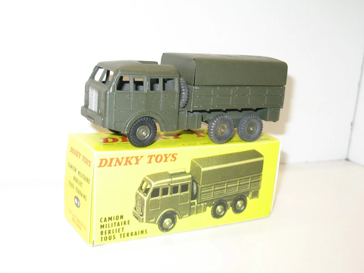 Dinky Toys 80D Camion Berliet Tout-terrain Militaire - France Meccano