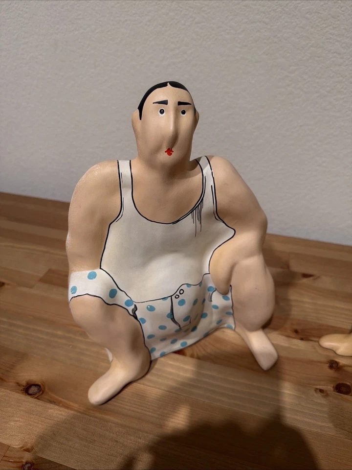 Par de esculturas artísticas italianas Tiziana Coccia, edición limitada 43/500 y 62/500 Foto 2 de 4