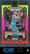 2023-24 Panini Prizm #41 LaMelo Ball Prizms Multi Wave #/88 Y3C