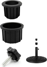 3Pcs Umbrella Base Stand Hole Ring Plug Cover Cap Patio Umbrella Stand