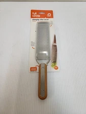 Full Circle Simply the Zest - Fine Grater & Zest With Wood Handle - FC22703