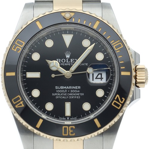 ROLEX Submariner Date Watch 126613LN K18YG/Stainless Steel men...