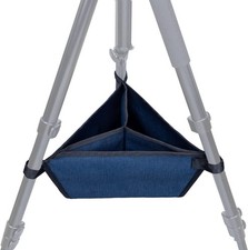 Tripod Stone Bag Sand Bag 3 Compartments Heavy Duty Photography Weight Blue