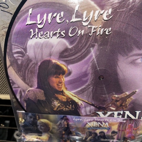 Xena, Warrior Princess LYRE LYRE Hearts On Fire “soundtrack” PICTURE DISC LP - Picture 4 of 6