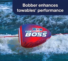 WOW Sports 4K Tow Bobber To Be Connected To Towable Water Tubes With Ropes