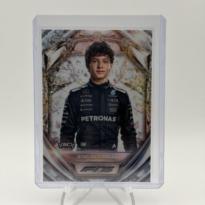 2025 Topps Chrome Formula 1 - Diamond 75th Anniversary Andrea Kimi Antonelli...