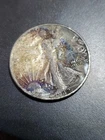 1942 50C Walking Liberty Half Dollar Vf 90 % Silver