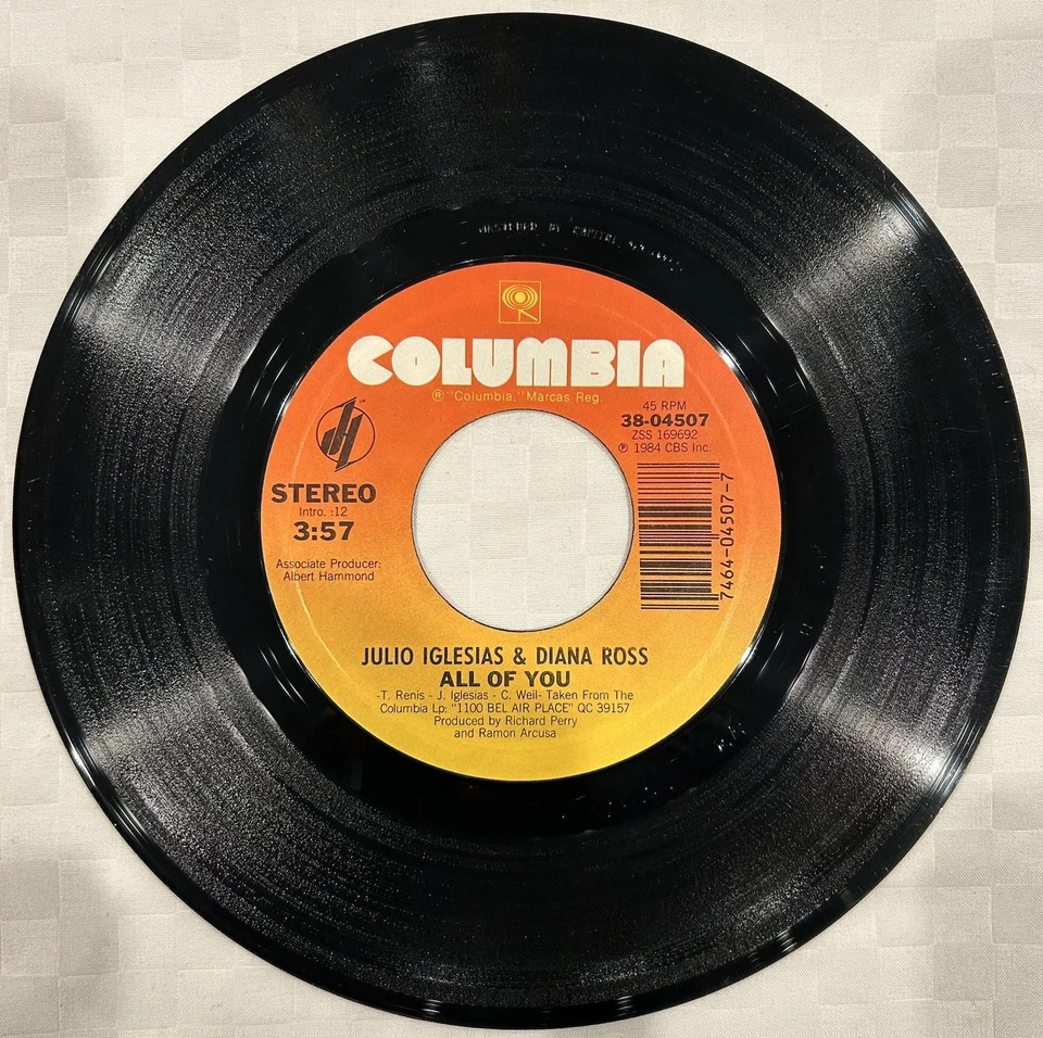 JULIO IGLESIAS & DIANA ROSS (ALL OF YOU) Foto 2 de 3