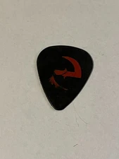 Evanescence Guitar Pick Black Terry Balsamo Stage Used 2007 Open Door Tour Metal
