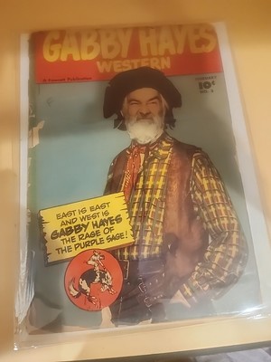GABBY HAYES WESTERN #3 Very Low Quality FAWCETT 2/1949 Golden Age Comic
