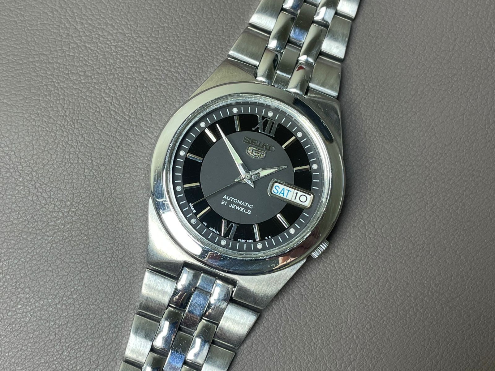 Seiko 5 Automatic 7S26-01V0 Dual Shade Dial 35mm Men's Watch