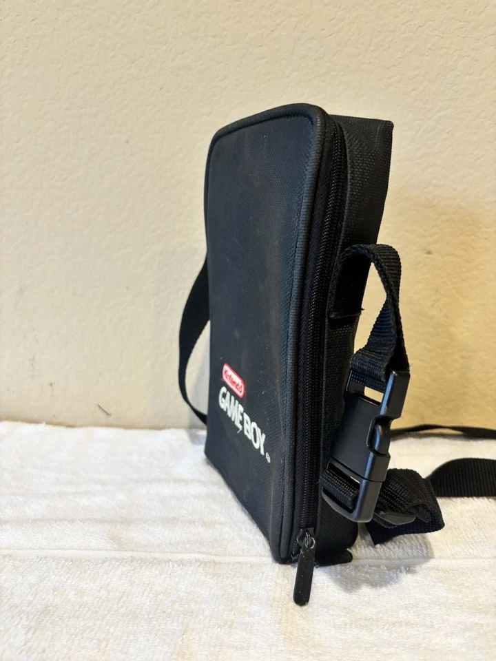 Винтажный оригинальный дорожный чехол для переноски Nintendo Game Boy с лотком наплечная сумка - Изображение 3 из 4