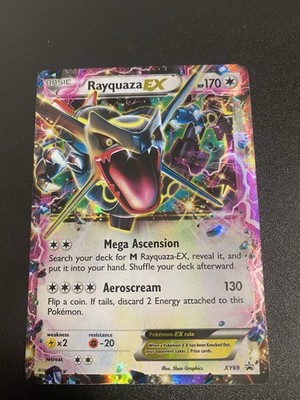 RAYQUAZA EX 2013 POKEMON XY BLACK STAR PROMO HOLO RARE # XY69