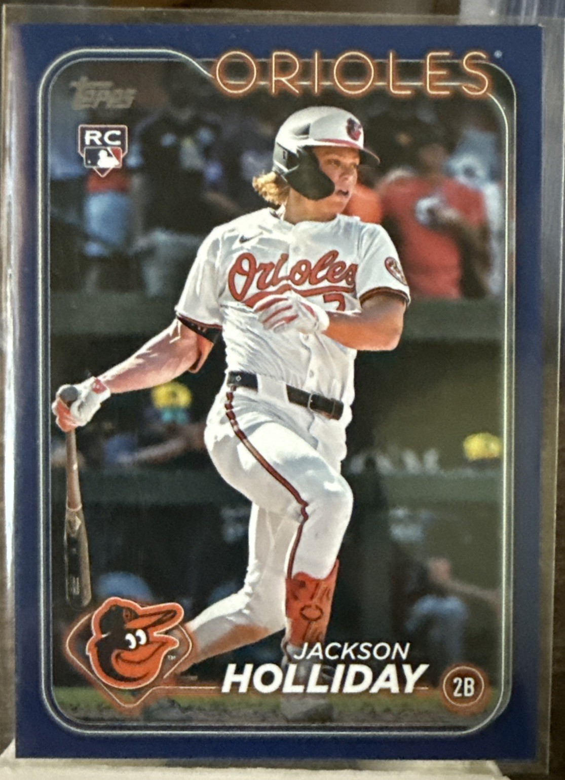 2024 Topps Update #US50 Jackson Holliday Royal Blue