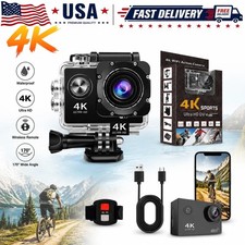 4K Action Camera Sport Video Underwater Waterproof Camera Wifi Remote For Go Pro