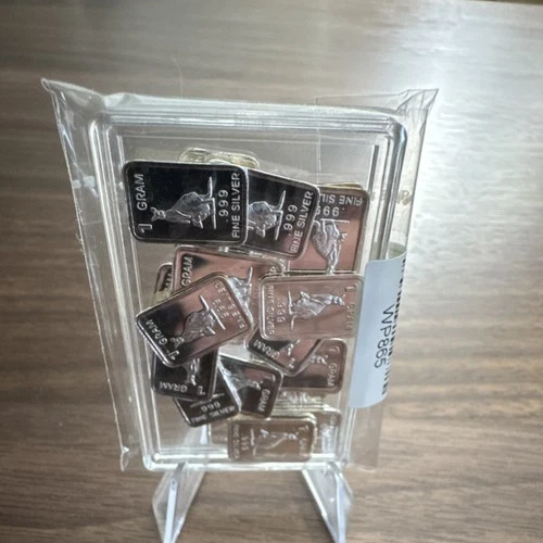 1 Gram 999 Fine Silver Bar