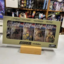 G.I. Joe Minimates Snake Eyes Scarlett Roadblock Duke Diamond Select