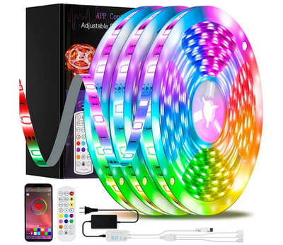 65.5Ft LED Strip Lights, Smart Light with App Remote Control, RGB LED Lights