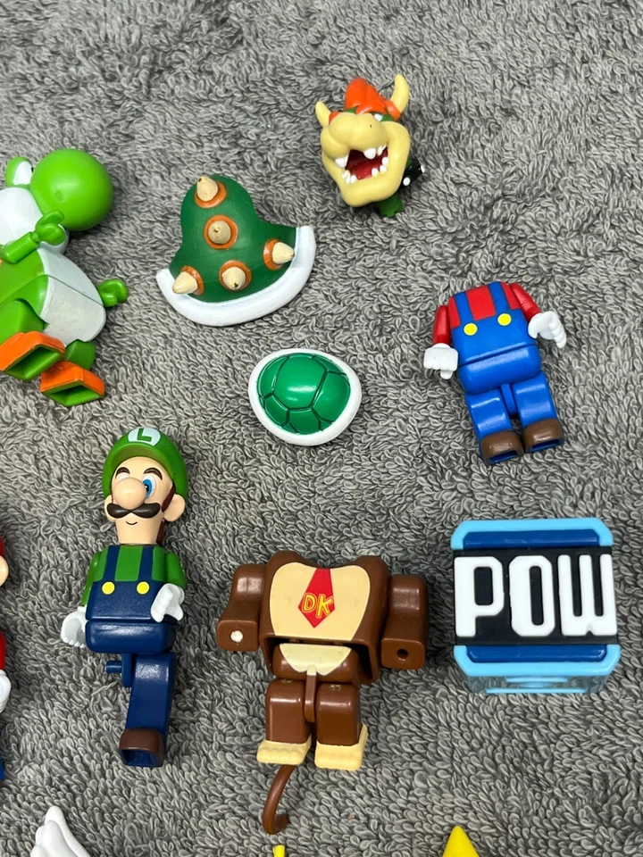 Super Mario Jakks World of Nintendo K’NEX Parts Lot Bowser Toad Donkey Kong - Image 3 of 4