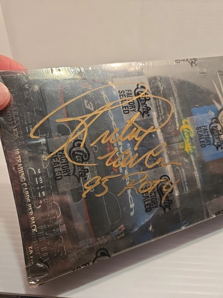 1996 CLASSIC Racing Series Trading Card Set Wax Pack Box Ricky Craven Autograph - Image 3 of 4