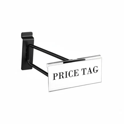 Porte-étiquette En Plastique Transparent Porte-étiquette De Prix De Détail - Photo 1/4