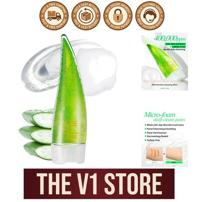 Hydrating Aloe Facial Cleansing Foam 5.07 fl. oz - Soothing & Gentle Cleanser