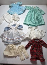 Vintage Doll Clothes Lot Of 10 Pieces