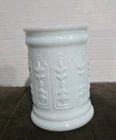 Milk Glass Apothecary Jar