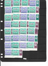 1965 I.C.Y. SET OF 30 CROWN AGENTS ISSUES MNH