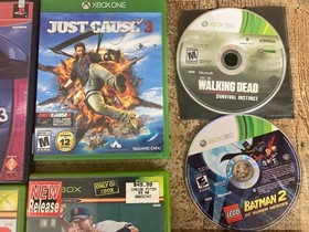 Lot of 10 Games Bundle Nintendo Wii Super Mario Tetris PSP PS2 PS4 XBOX One 360