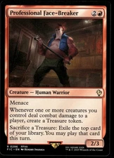 1x Professional Face-Breaker - Commander: FINAL FANTASY - NM - MTG