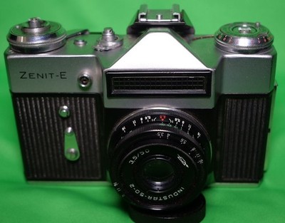 Zenit-E + Industar 50-2   3.5/50