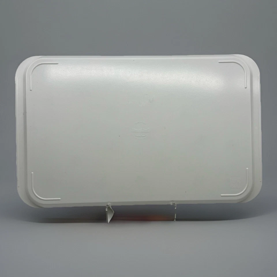 Bandeja para servir melanina Villeroy & Boch Itália 18,5" pequena flor branca floral - Imagem 3 de 4