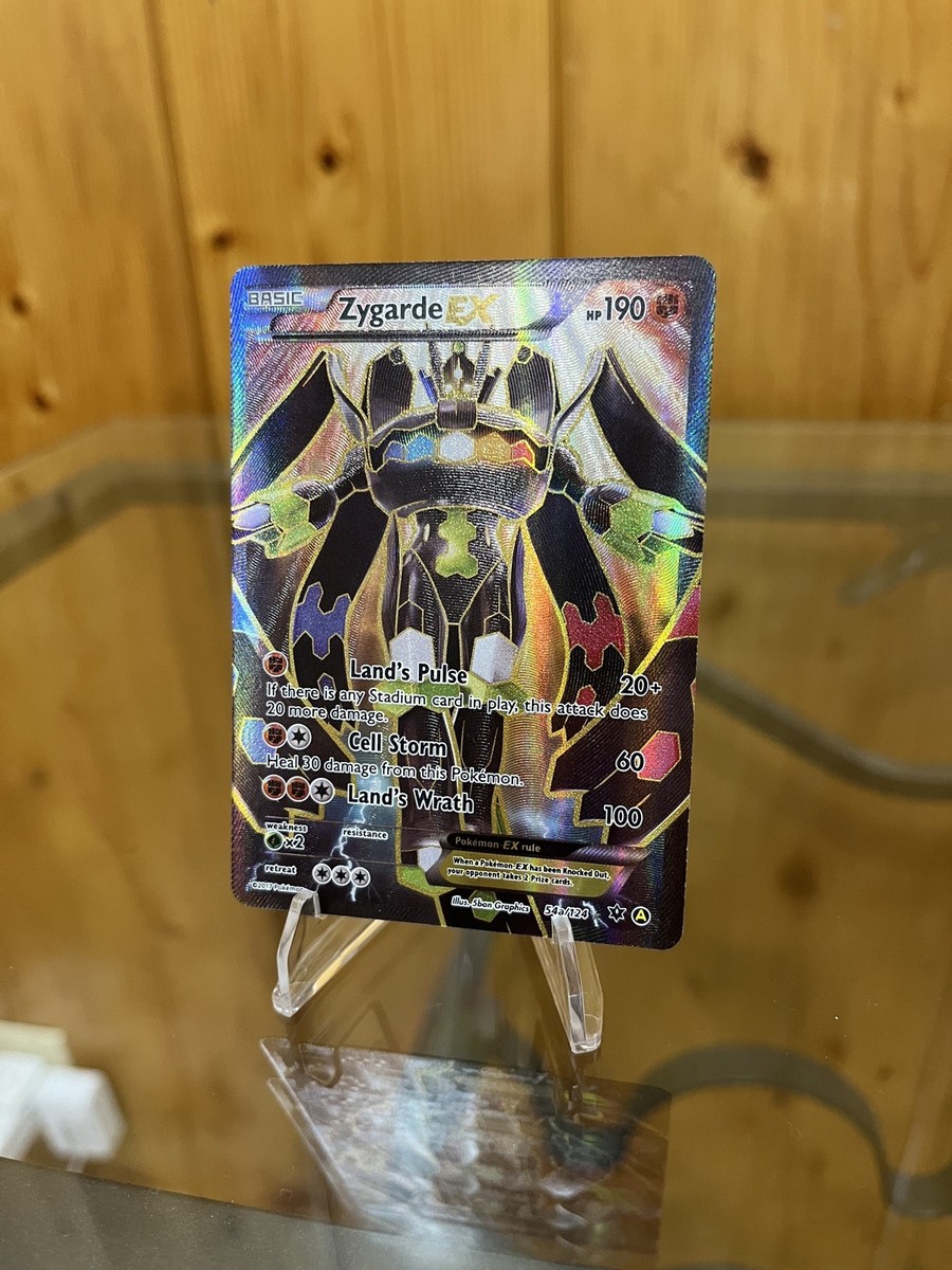 Pokemon TCG - Zygarde EX - Fates Collide 54a/124 Alternate Art