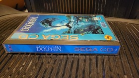 *Complete Tested Works, Scratches Disc Broken Case Read* Ecco Dolphin Sega CD