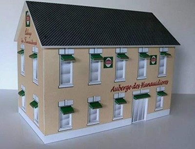 Greenhills Slotcar Gebäude Auberge Des Hunaudieres Bausatz Maßstab 1:32 - Brandneu 