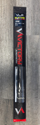 Victory Archery VLR Elite 350 12 Pack Arrow Shafts .001 VLRE-350S-12 New